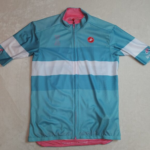 New Castelli Giro Collection Bike Cycling Shirt Jersey (M) - Picture 4 of 10